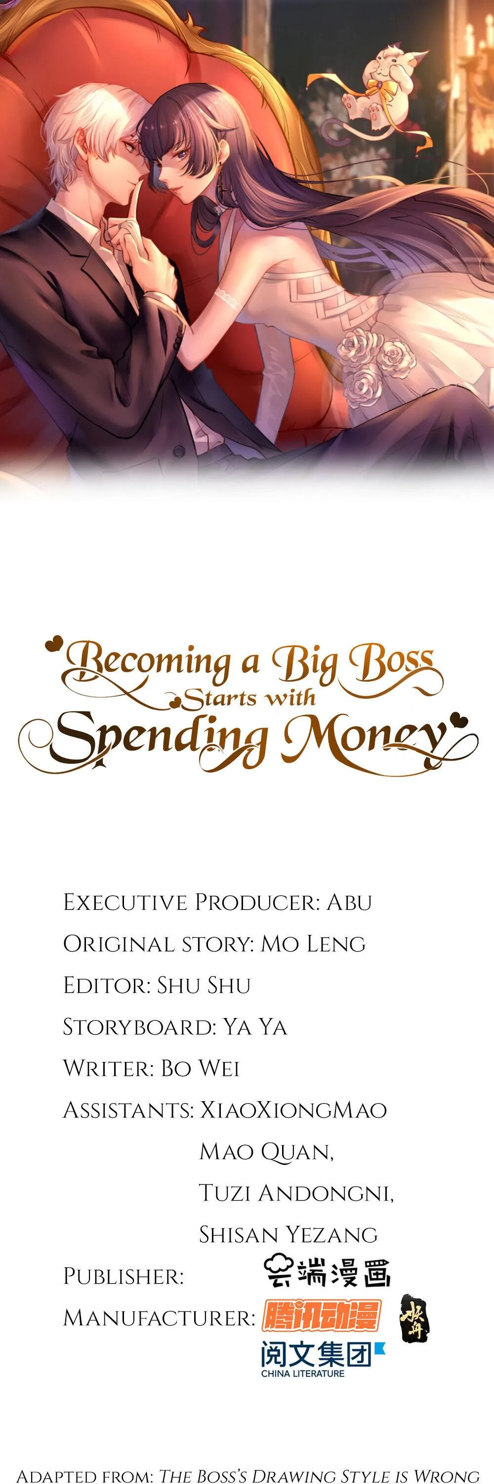 Becoming a Big Boss Starts with Spending Money Chapter 5 page 3