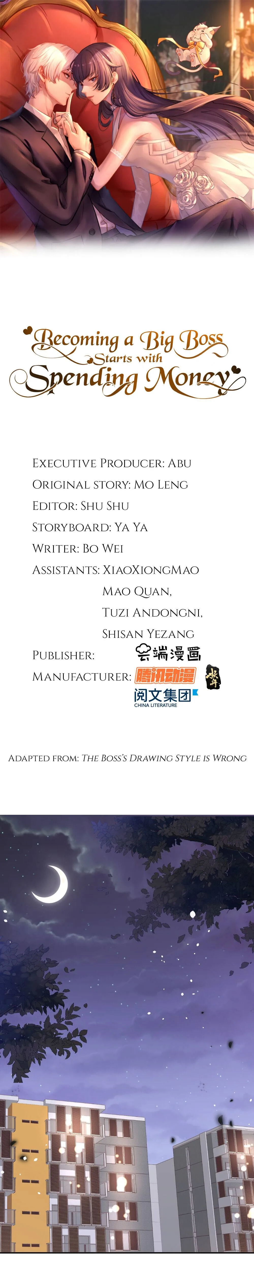 Becoming a Big Boss Starts with Spending Money Chapter 9 page 2