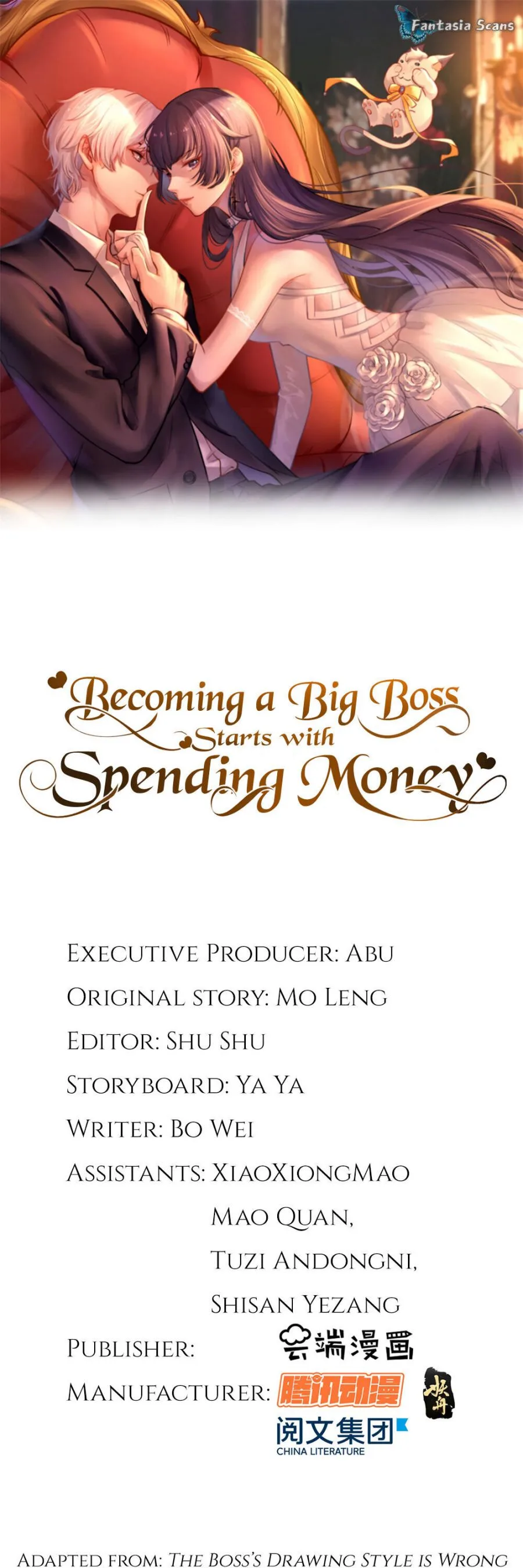 Becoming a Big Boss Starts with Spending Money Chapter 16 page 3