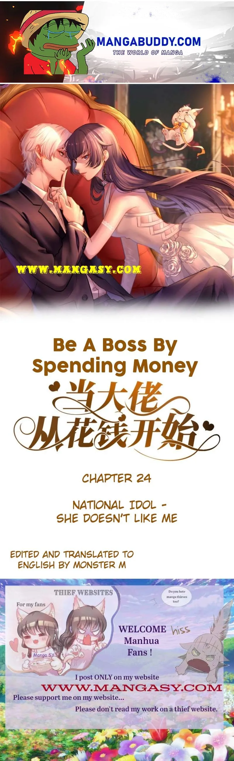 Becoming a Big Boss Starts with Spending Money Chapter 24 page 2