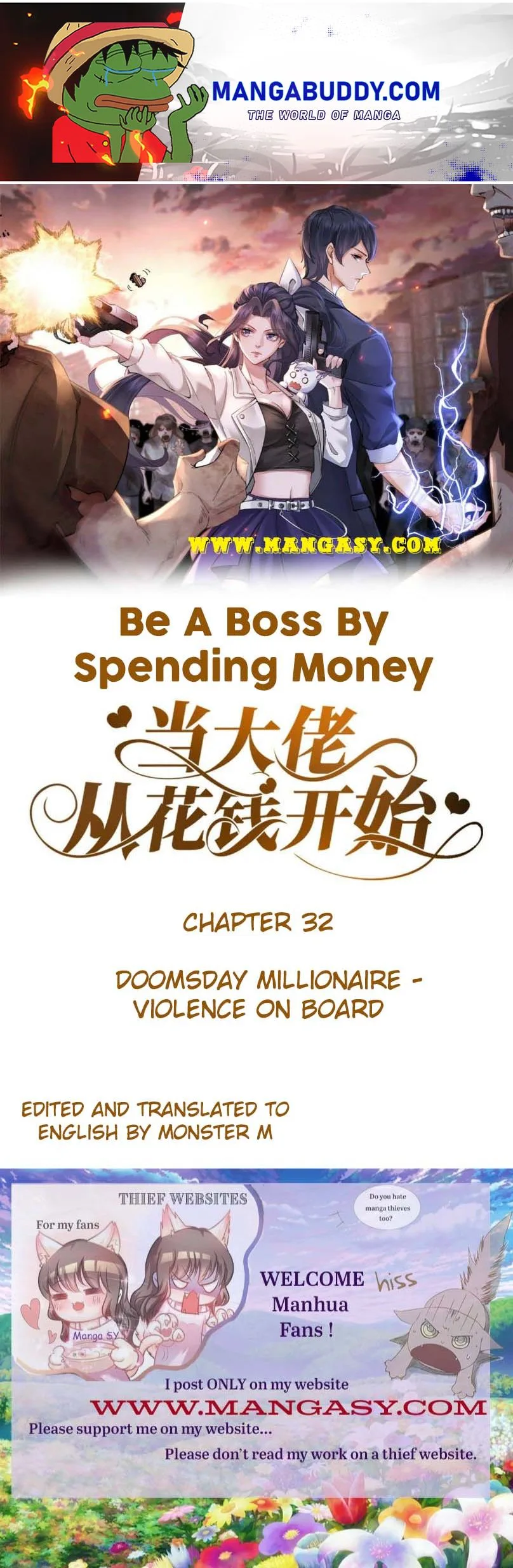 Becoming a Big Boss Starts with Spending Money Chapter 32 page 2