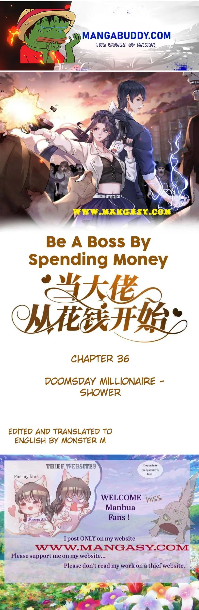Becoming a Big Boss Starts with Spending Money Chapter 36 page 2