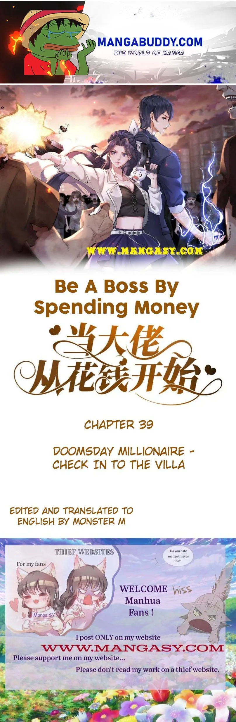 Becoming a Big Boss Starts with Spending Money Chapter 39 page 2
