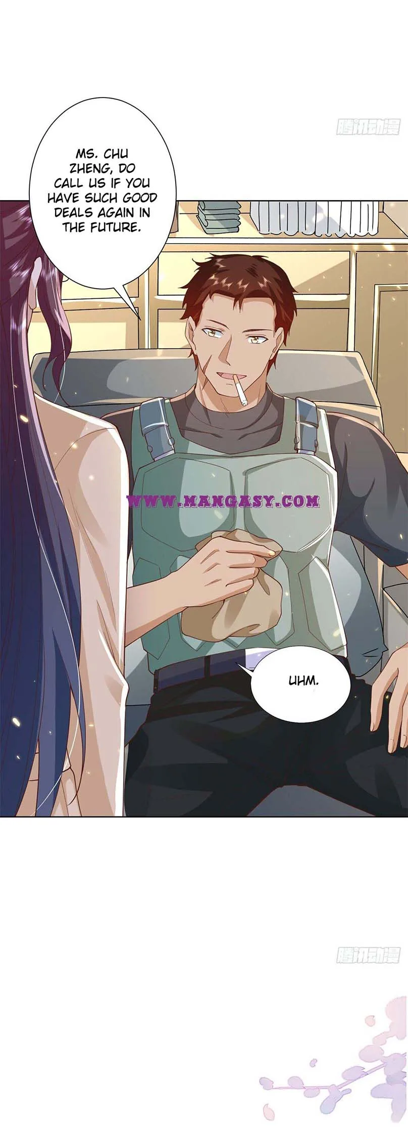 Becoming a Big Boss Starts with Spending Money Chapter 50 page 8