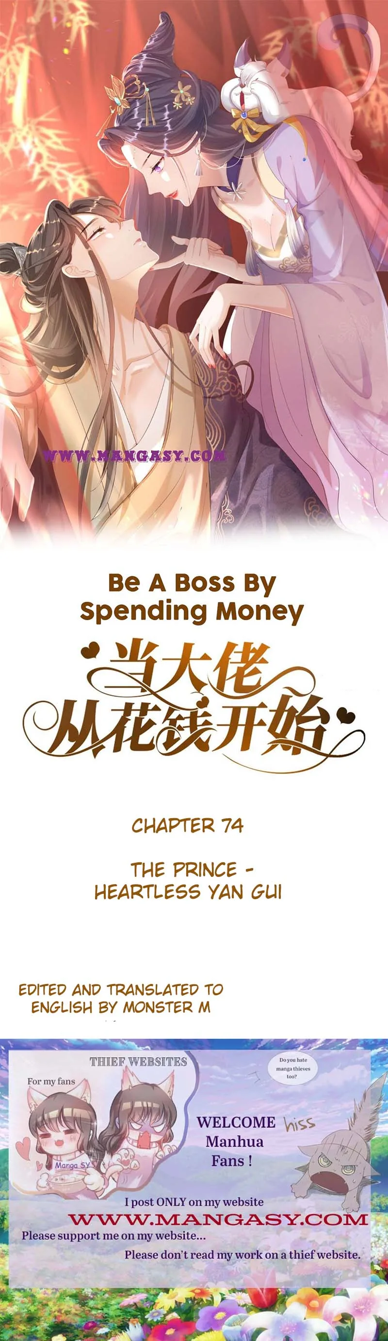 Becoming a Big Boss Starts with Spending Money Chapter 74 page 2