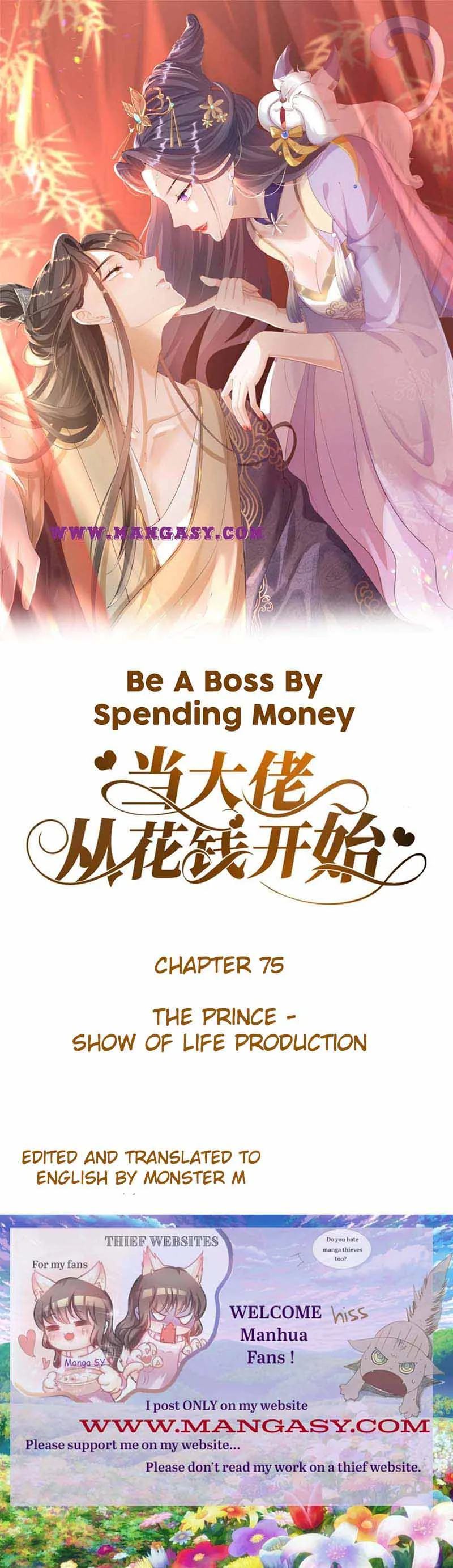 Becoming a Big Boss Starts with Spending Money Chapter 75 page 2