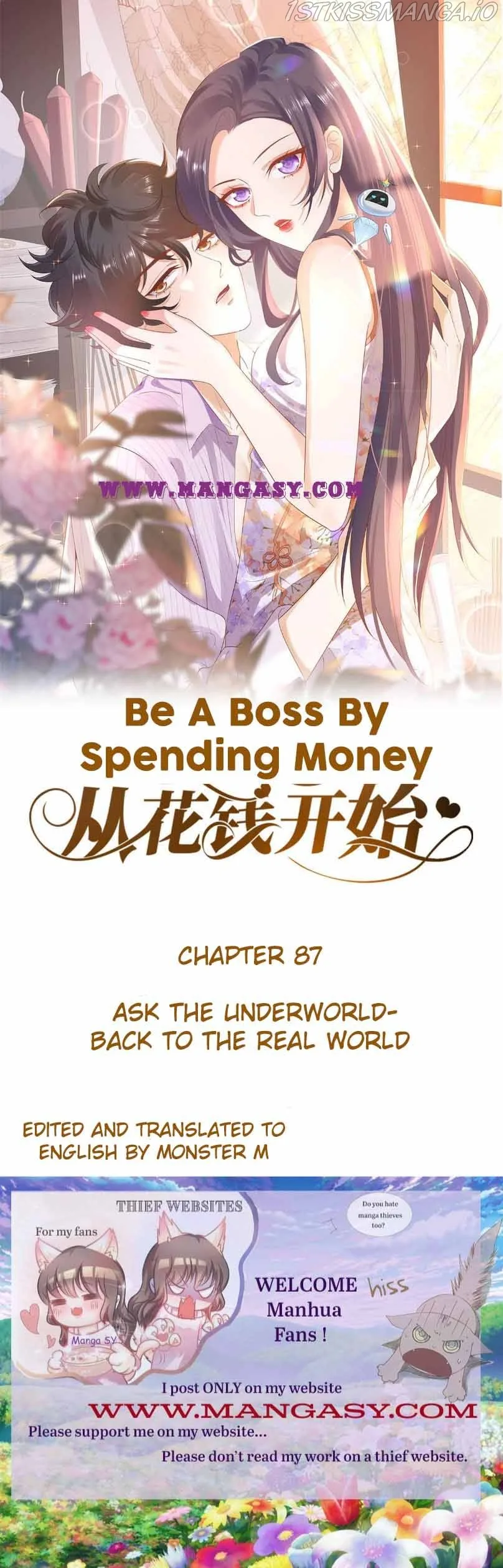 Becoming a Big Boss Starts with Spending Money Chapter 87 page 2