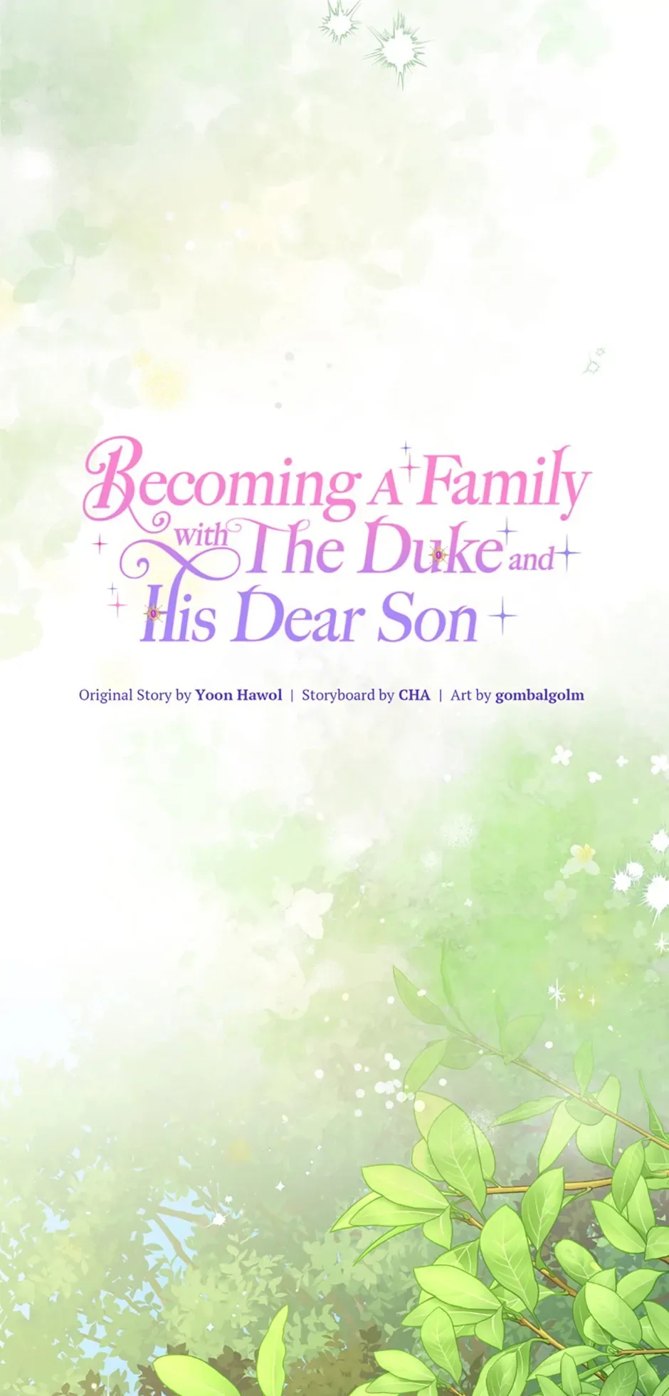 Becoming A Family With The Duke and His Dear Son Chapter 49 page 34