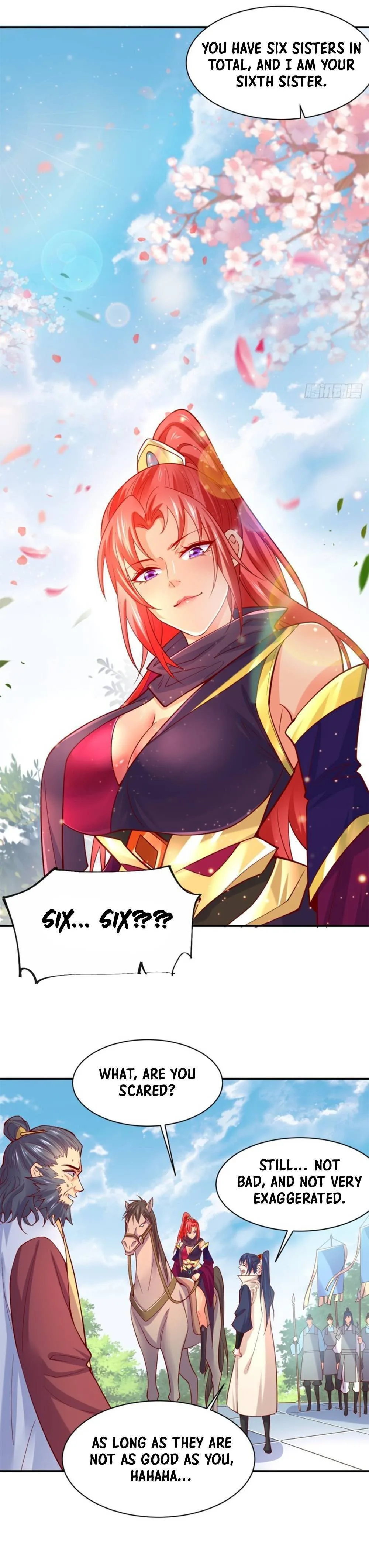 Becoming A God By Teaching Six Sisters Chapter 3 page 17