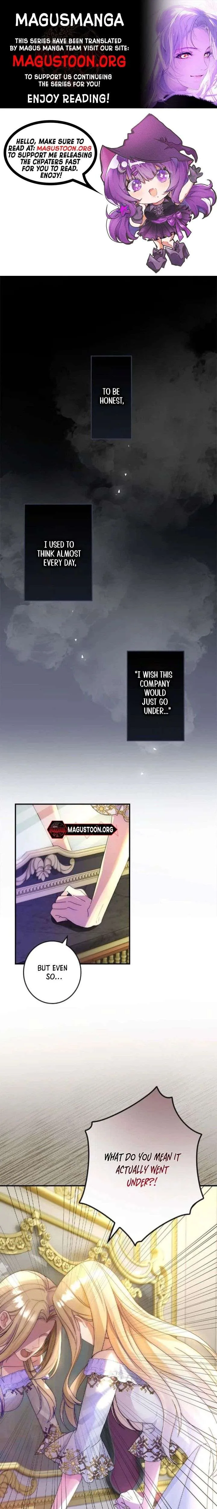 Becoming a Villainess Yet Wanting to Live Long Chapter 1 page 1