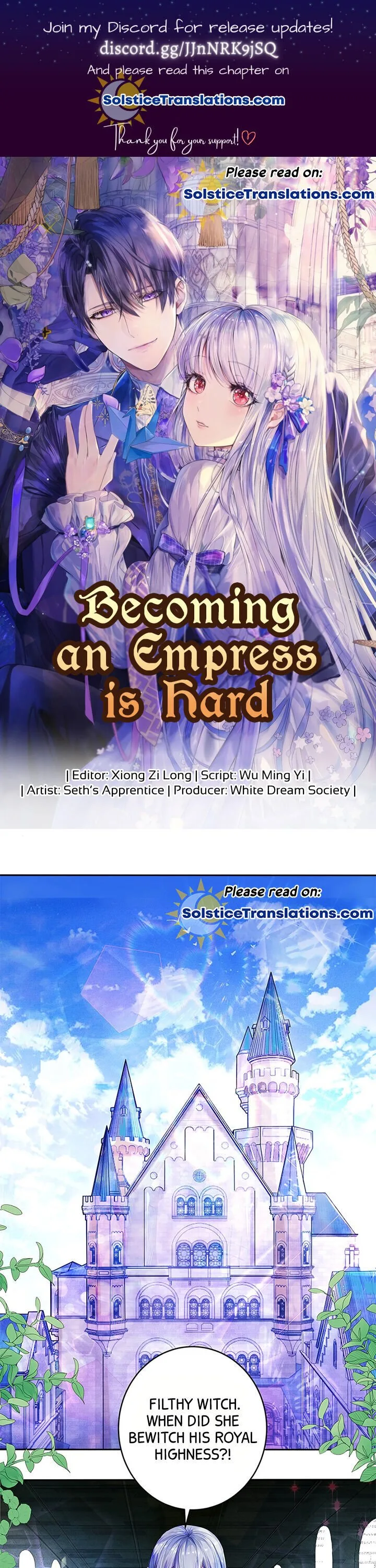 Becoming an Empress is Hard Chapter 3 page 2