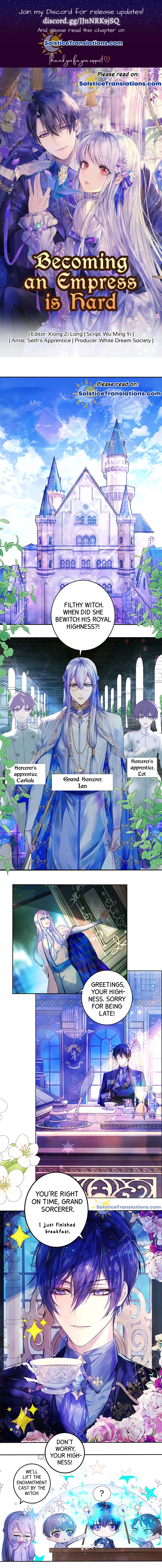 Becoming an Empress is Hard Chapter 3 page 3