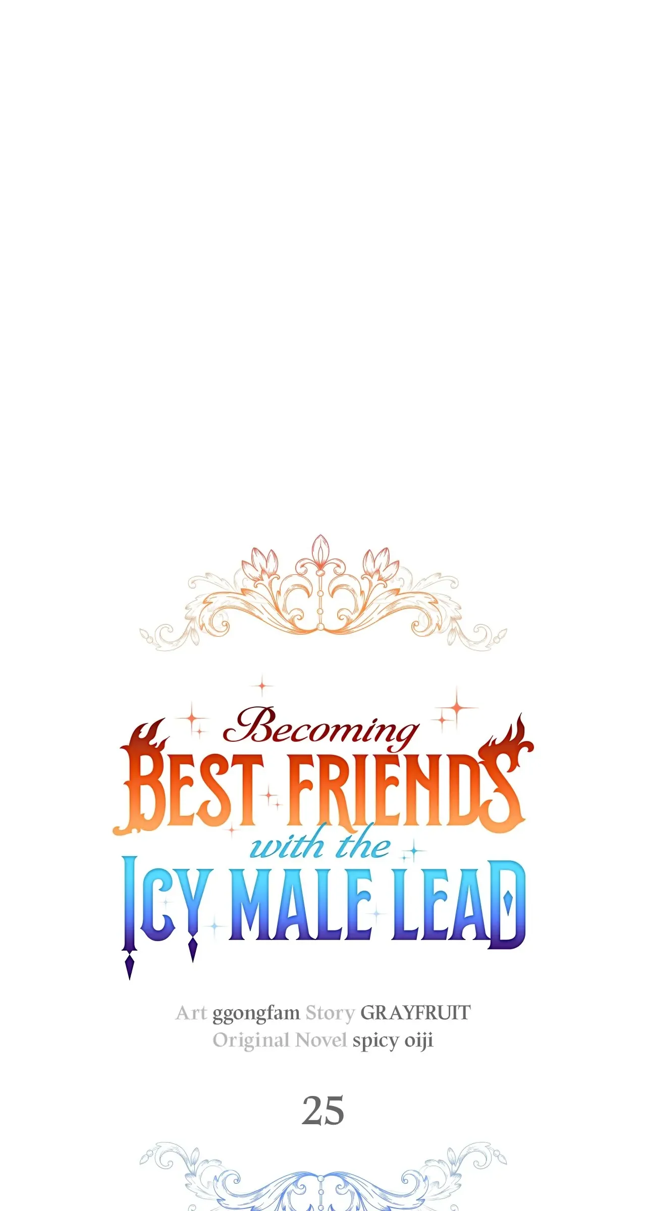 Becoming Best Friends With the Icy Male Lead Chapter 25 page 2