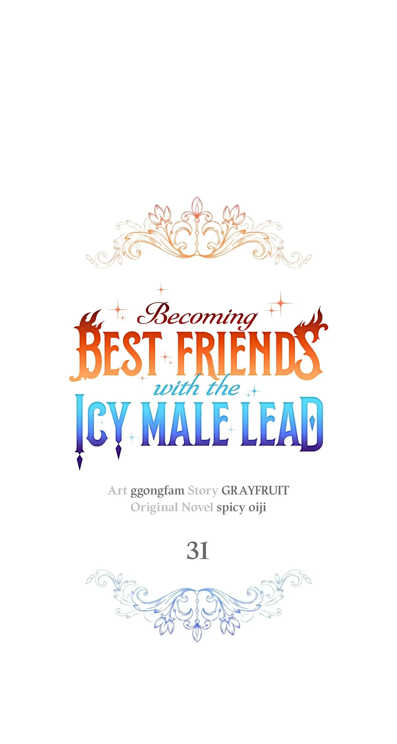 Becoming Best Friends With the Icy Male Lead Chapter 31 page 22