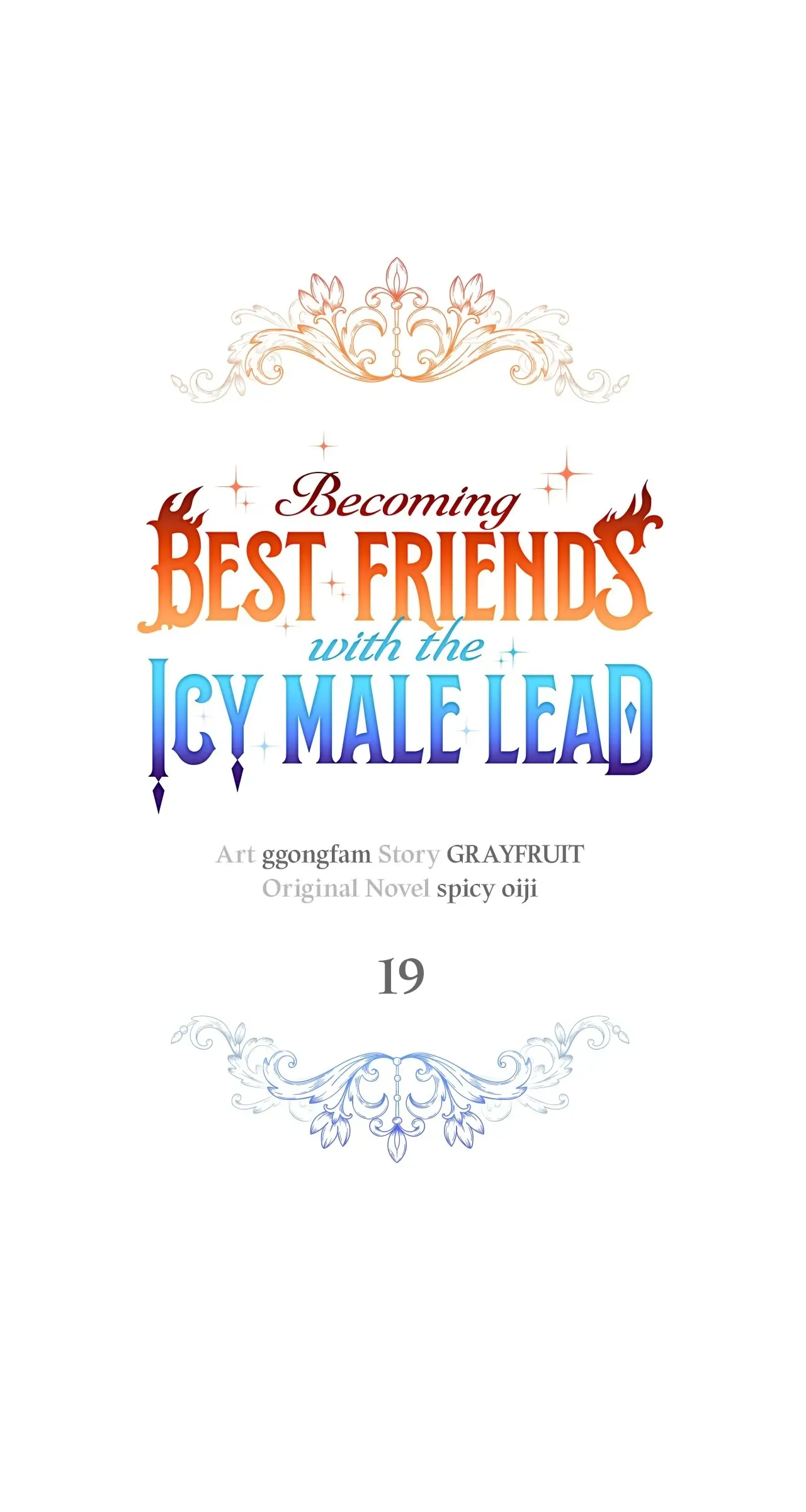Becoming Best Friends With the Icy Male Lead Chapter 19 page 17