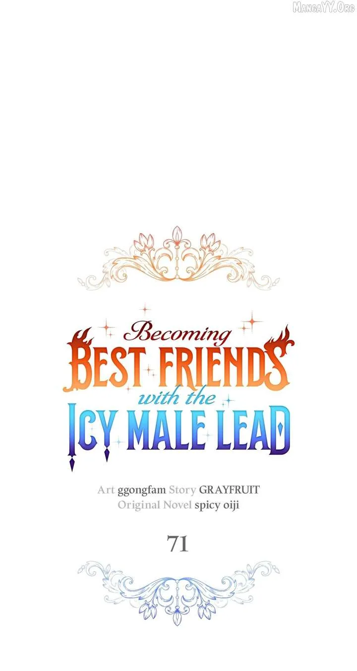 Becoming Best Friends With the Icy Male Lead Chapter 71 page 25