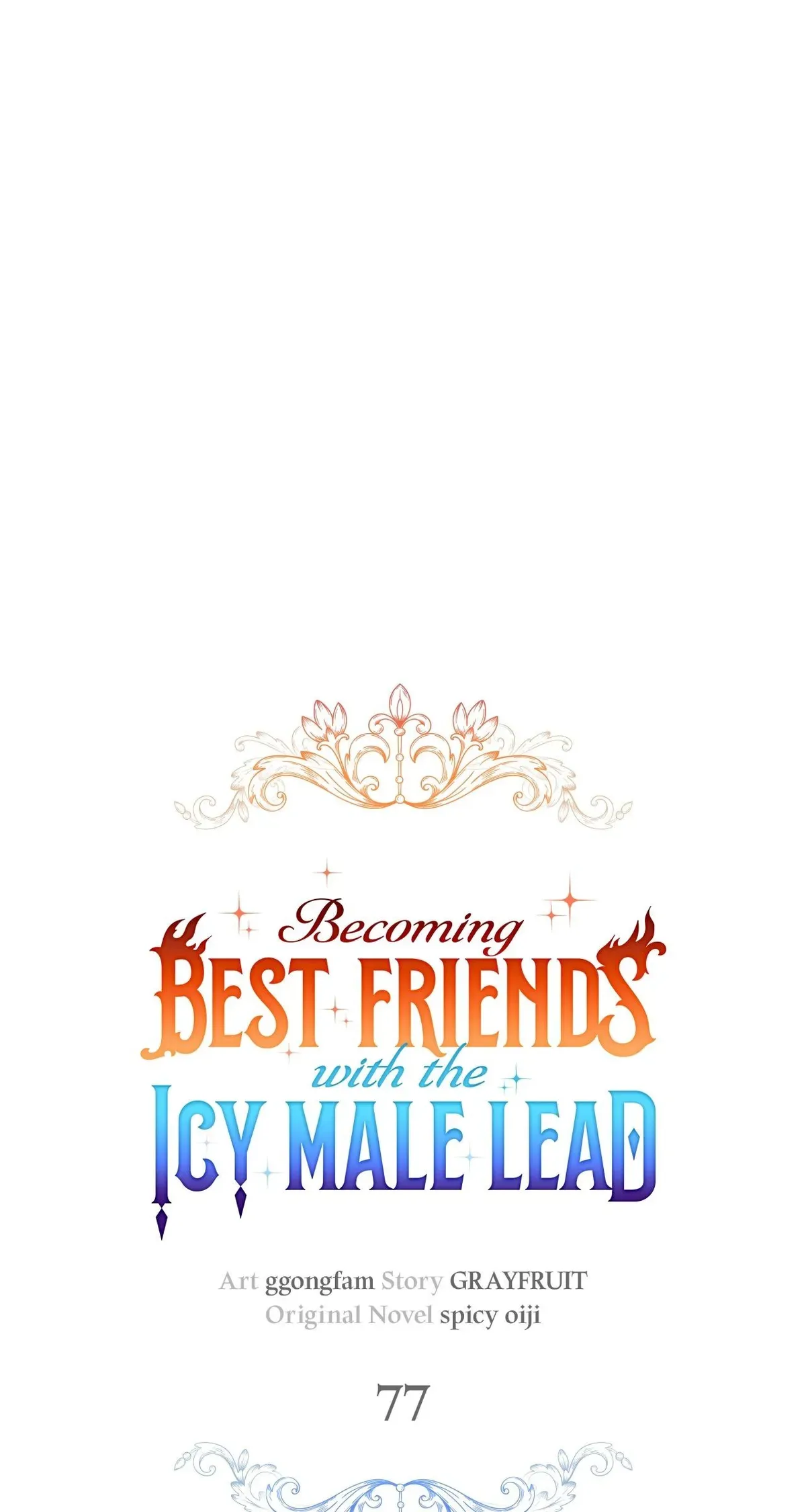 Becoming Best Friends With the Icy Male Lead Chapter 77 page 38