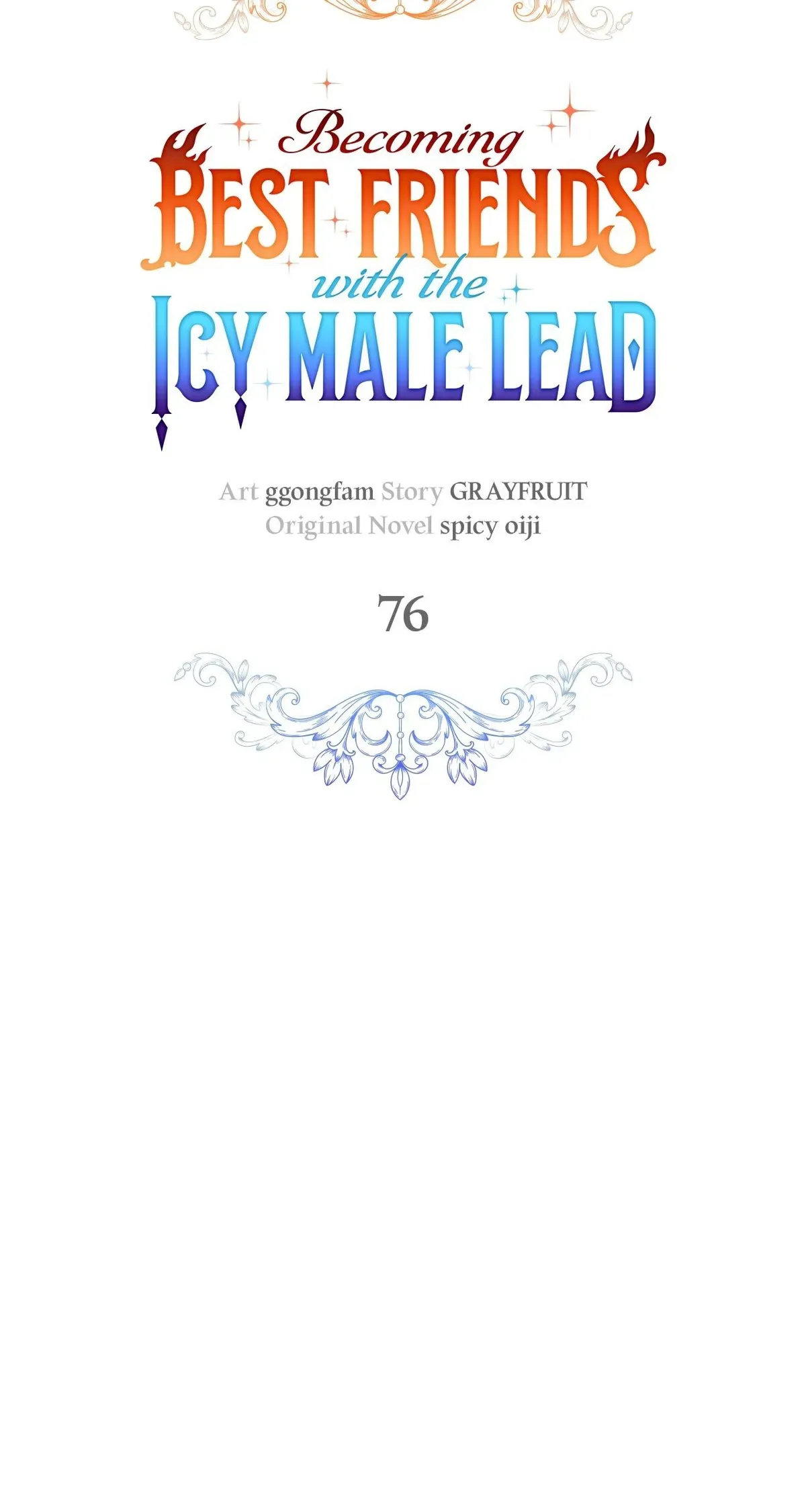 Becoming Best Friends With the Icy Male Lead Chapter 76 page 36