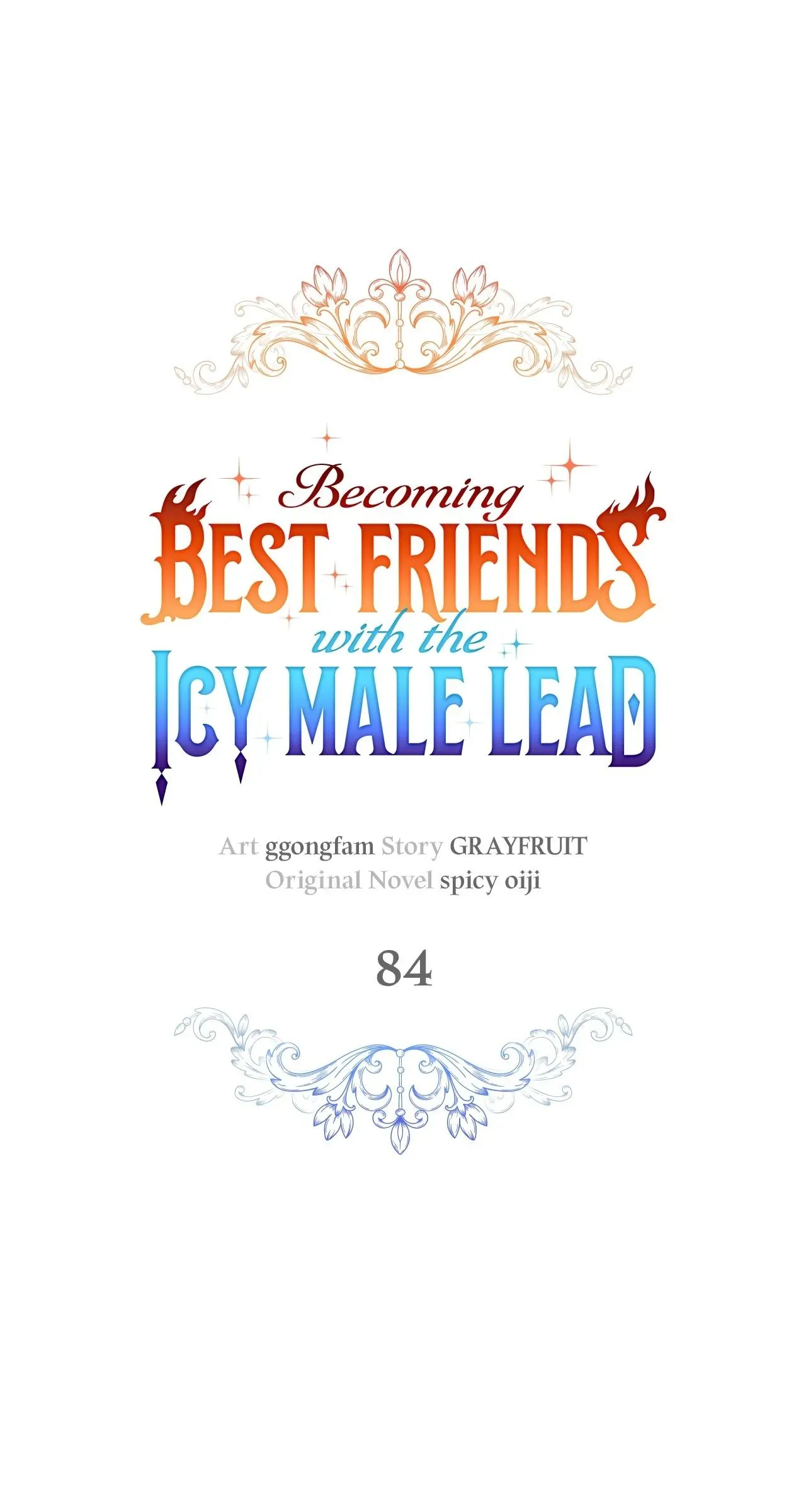 Becoming Best Friends With the Icy Male Lead Chapter 84 page 40