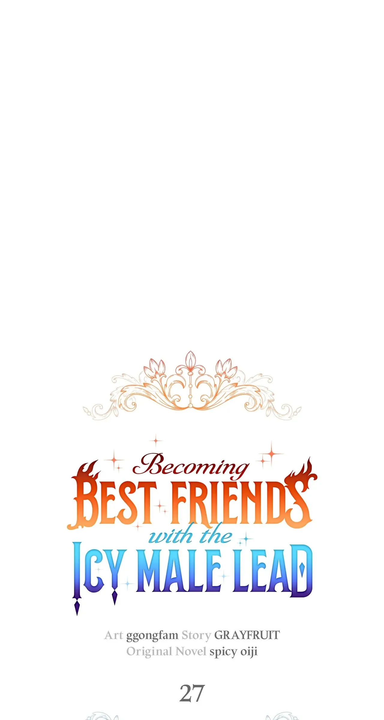 Becoming Best Friends With the Icy Male Lead Chapter 27 page 15