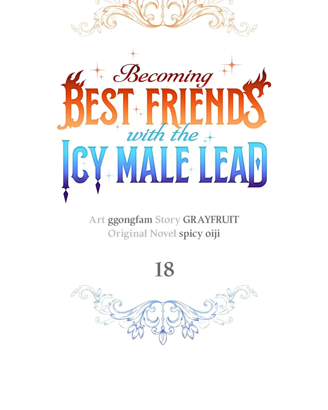 Becoming Best Friends With the Icy Male Lead Chapter 18 page 12