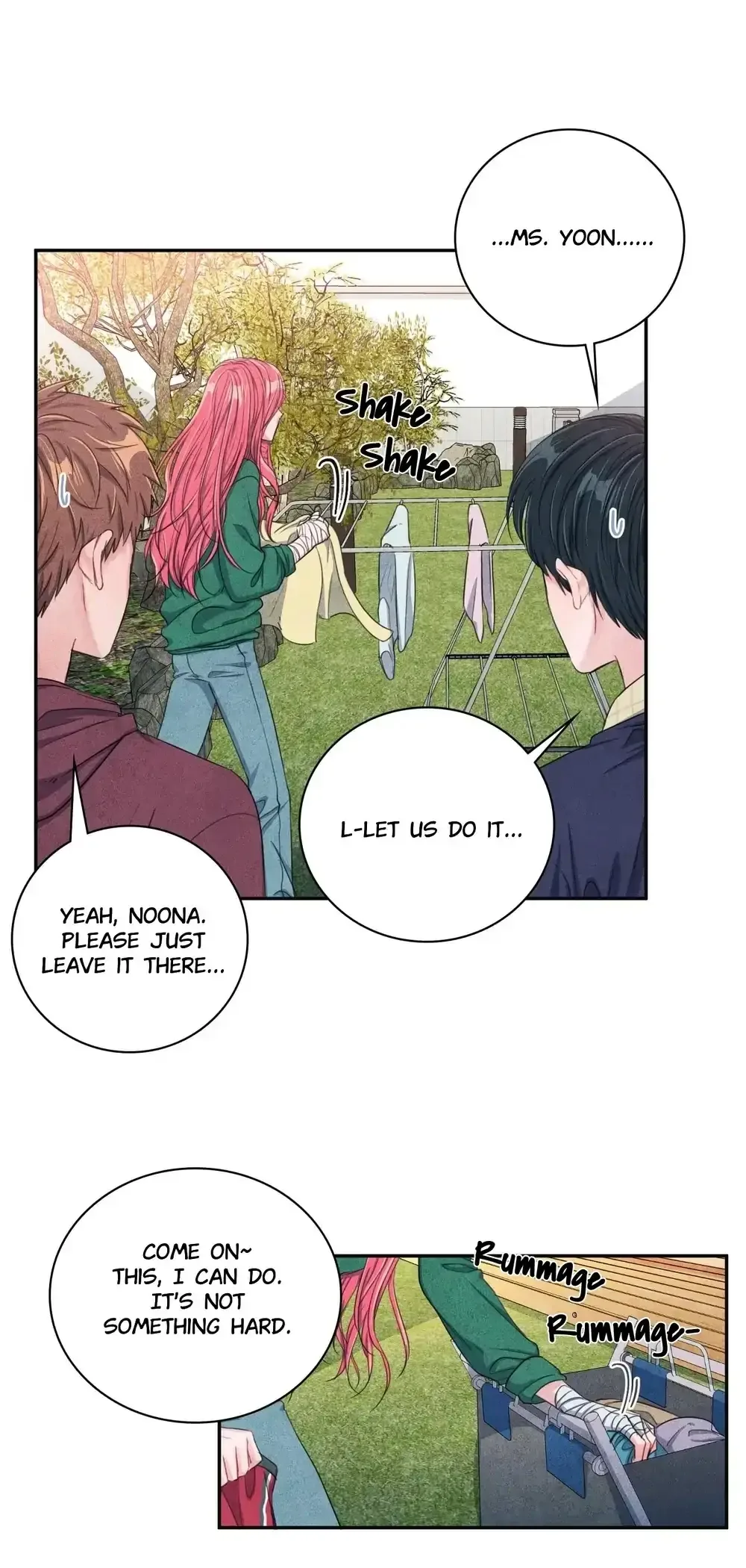 Backstage Kiss Scene Chapter 9 page 10