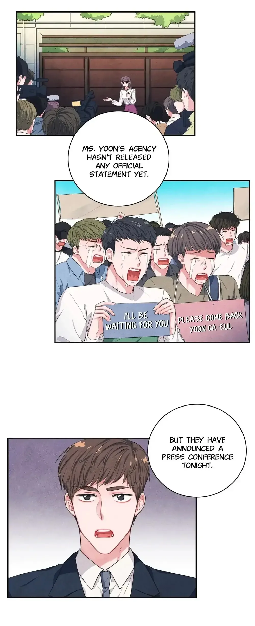 Backstage Kiss Scene Chapter 9 page 33