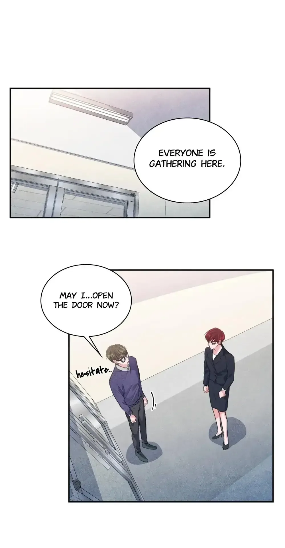 Backstage Kiss Scene Chapter 9 page 38