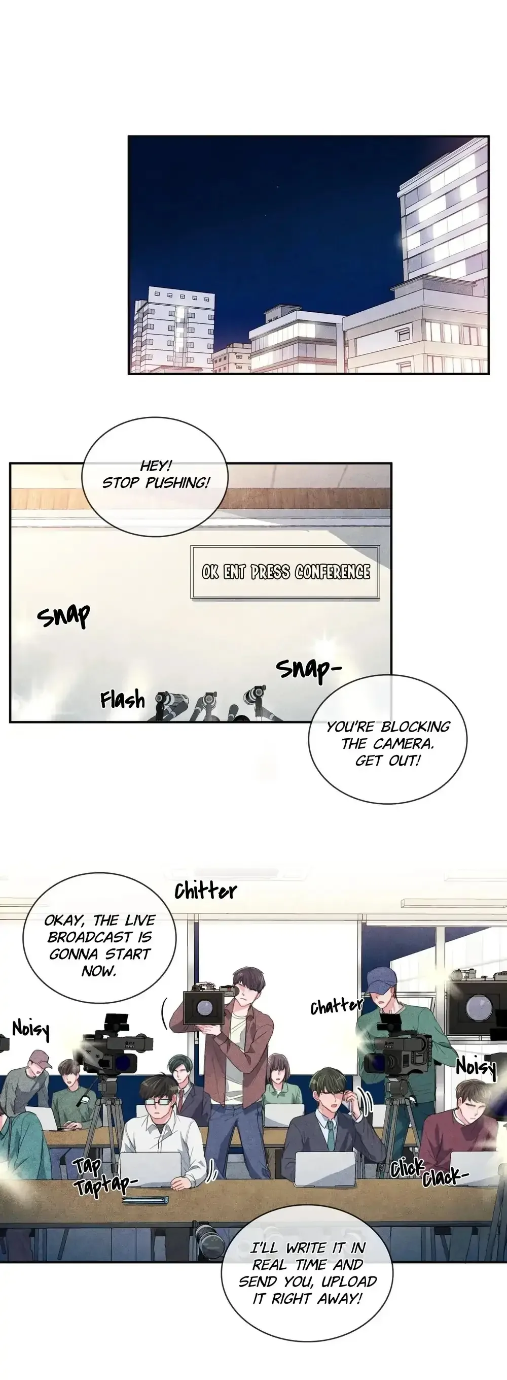 Backstage Kiss Scene Chapter 9 page 36