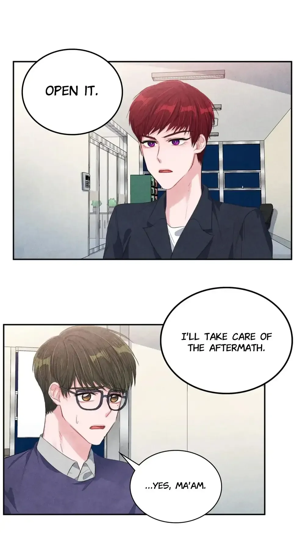 Backstage Kiss Scene Chapter 9 page 39