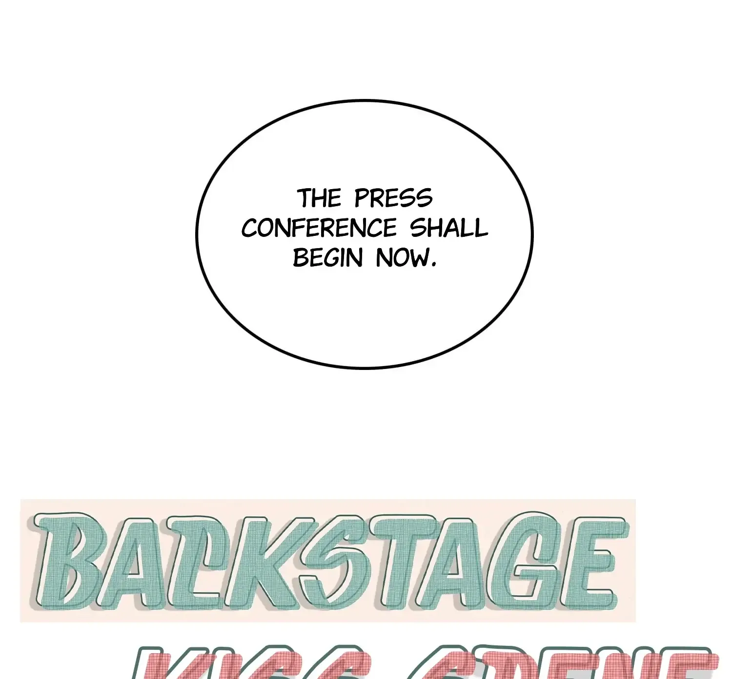 Backstage Kiss Scene Chapter 9 page 42