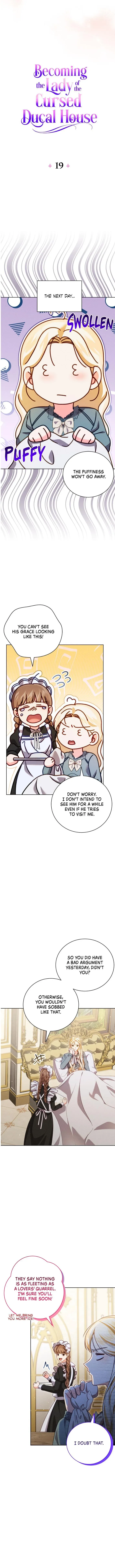 Becoming the Lady of the Cursed Ducal House Chapter 19 page 8