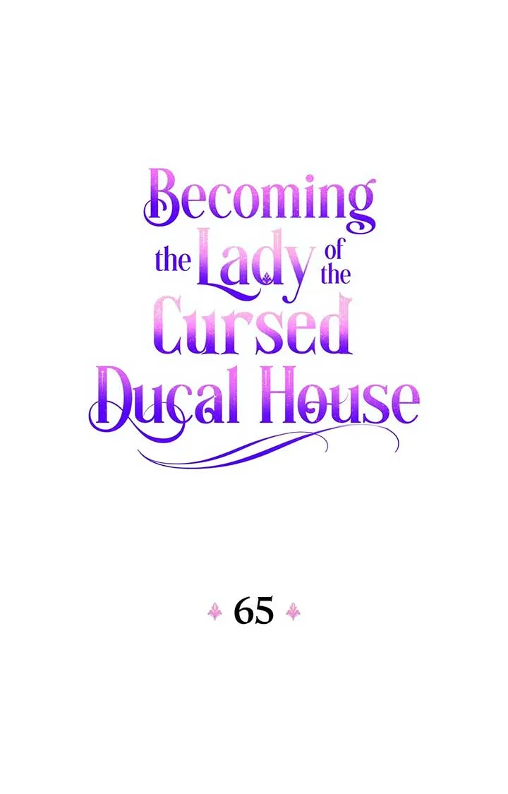 Becoming the Lady of the Cursed Ducal House Chapter 65 page 54