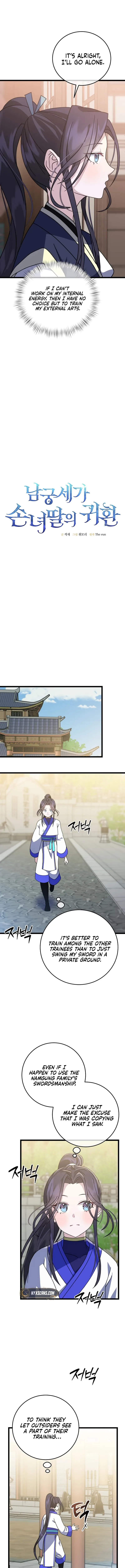 Return of the Namgung Clan’s Granddaughter Chapter 7 page 6