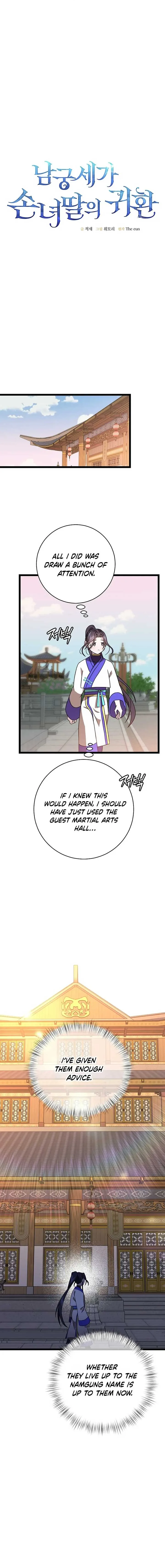Return of the Namgung Clan’s Granddaughter Chapter 8 page 20