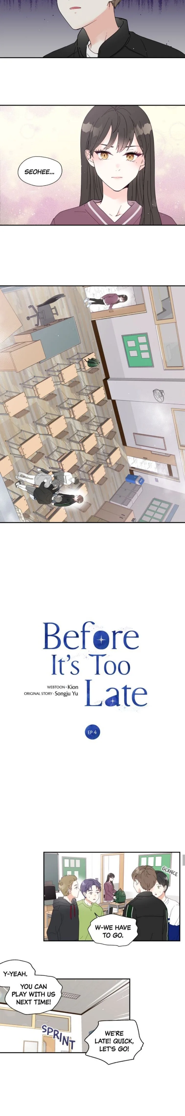 Before It’s Too Late Chapter 4 page 6
