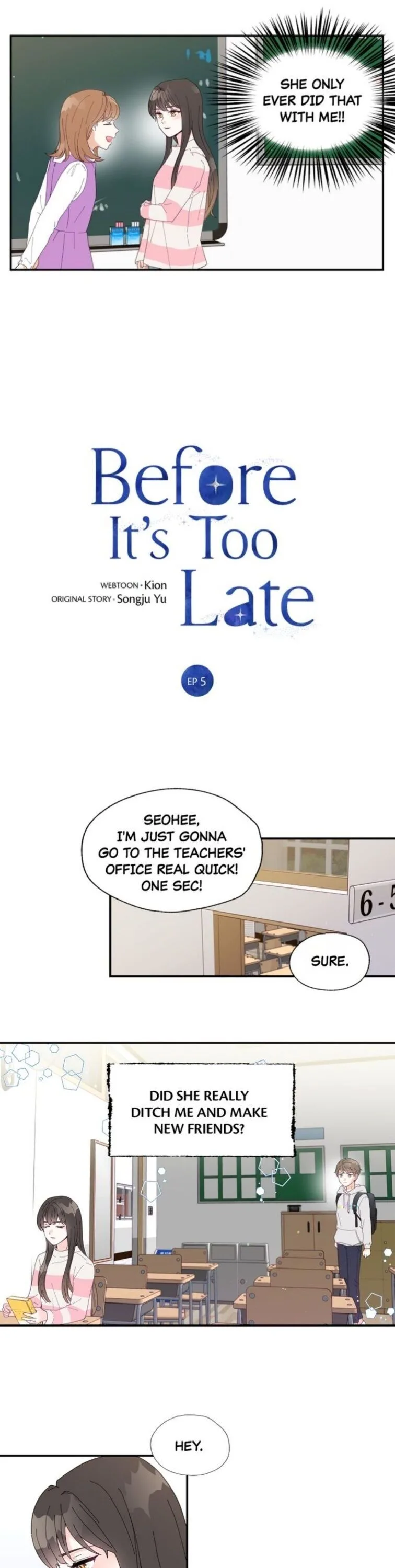 Before It’s Too Late Chapter 5 page 5