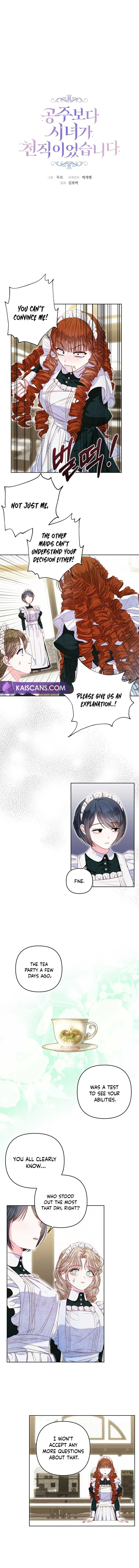 Being a Maid is Better than Being a Princess Chapter 10 page 2
