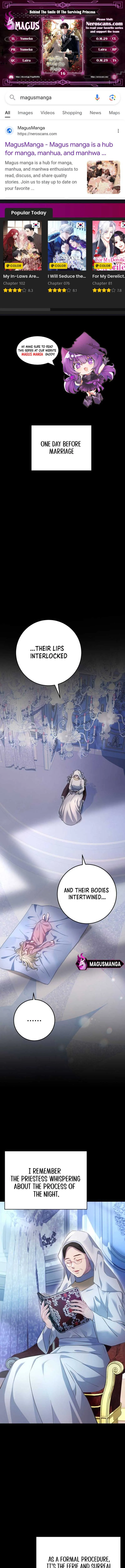 Beneath the Surviving Princess Joyful Facade Chapter 16 page 2