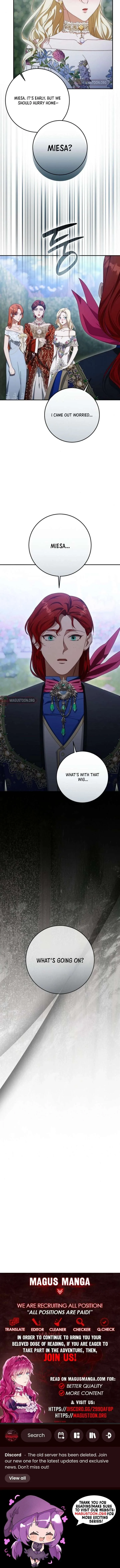 Beneath the Surviving Princess Joyful Facade Chapter 81 page 11