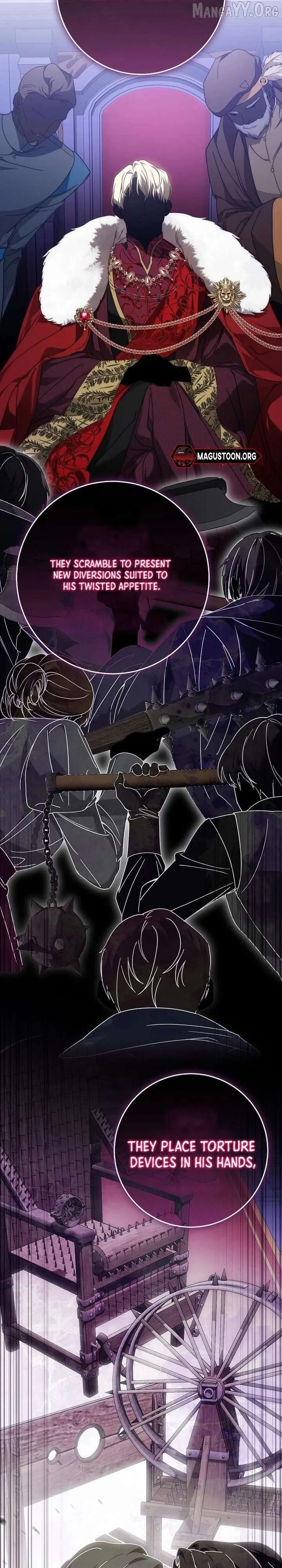Beneath the Surviving Princess Joyful Facade Chapter 72 page 12