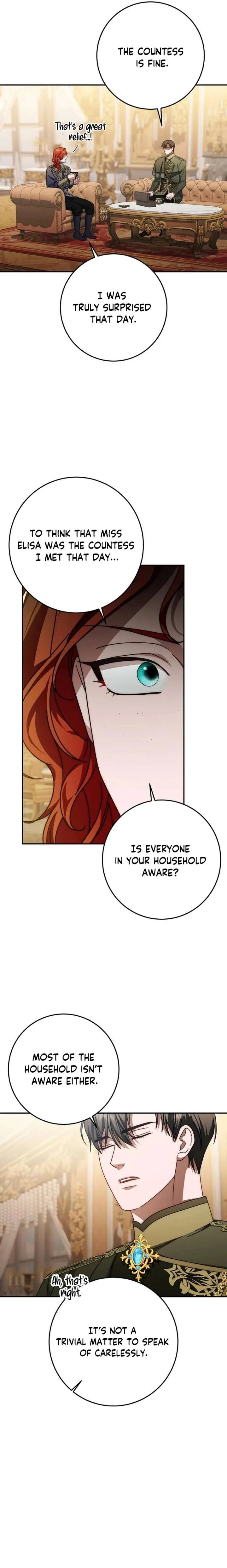 Beneath the Surviving Princess Joyful Facade Chapter 84 page 21
