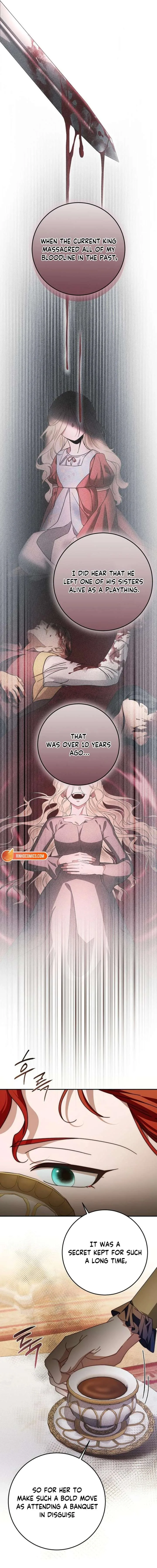 Beneath the Surviving Princess Joyful Facade Chapter 84 page 22