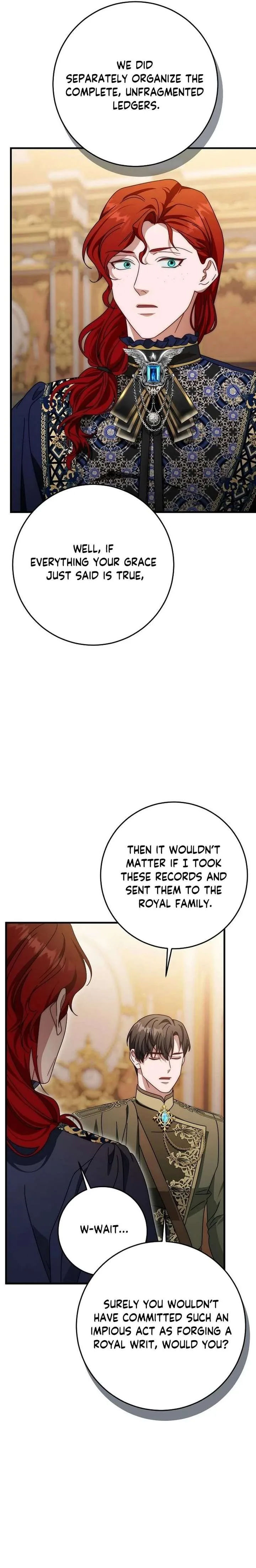 Beneath the Surviving Princess Joyful Facade Chapter 85 page 17