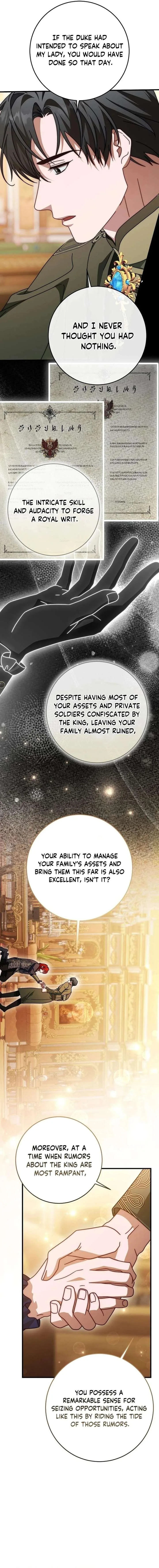 Beneath the Surviving Princess Joyful Facade Chapter 85 page 21