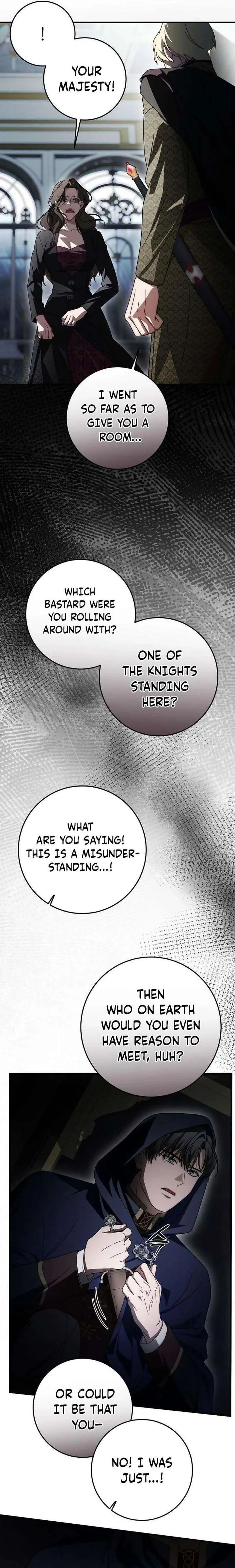 Beneath the Surviving Princess Joyful Facade Chapter 89 page 22