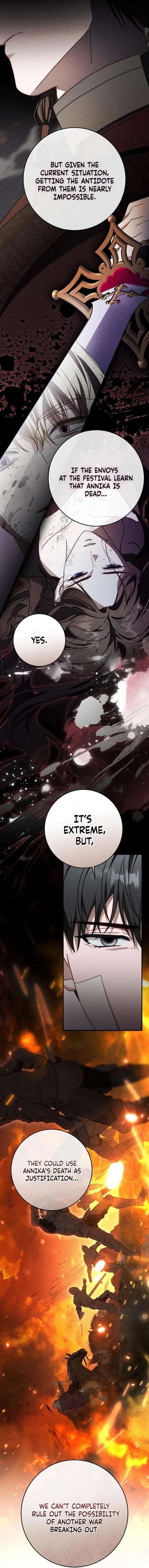 Beneath the Surviving Princess Joyful Facade Chapter 91 page 8