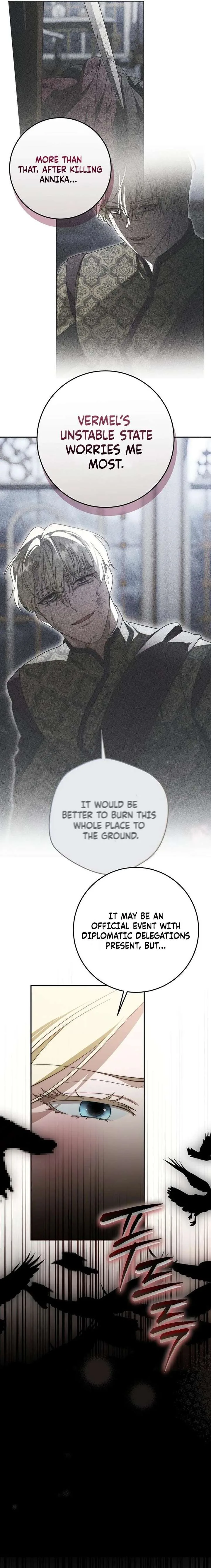 Beneath the Surviving Princess Joyful Facade Chapter 91 page 19
