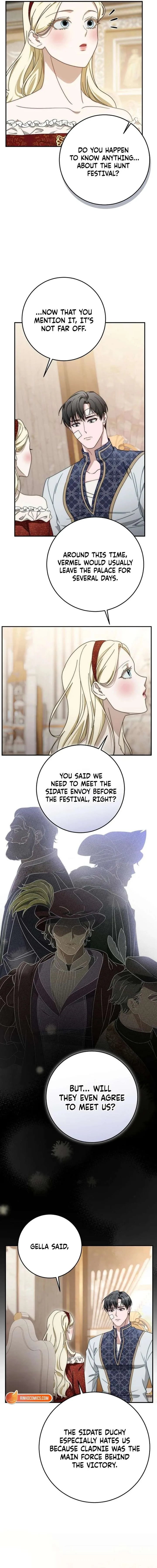 Beneath the Surviving Princess Joyful Facade Chapter 91 page 16