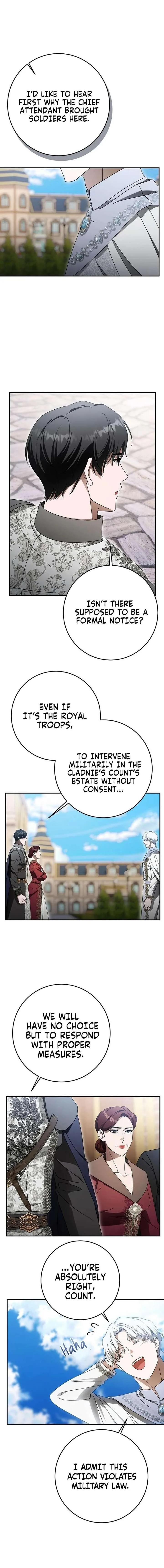Beneath the Surviving Princess Joyful Facade Chapter 92 page 10